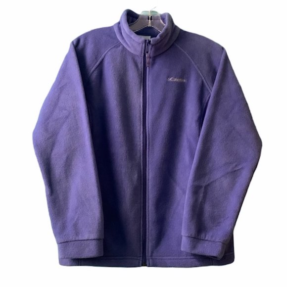 Columbia Ultra Soft Fleece Full Zip Up Jacket  XL - Picture 1 of 12